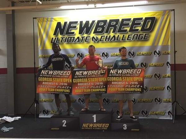 Team Champions at Newbreed Grappling Championships