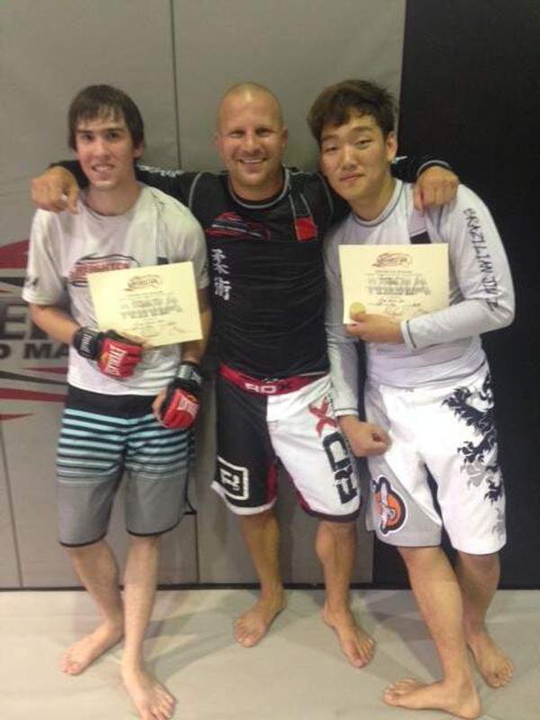 Two new Yellow Belts in MMA!!