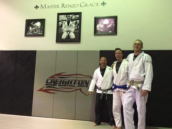 Tim Leslie earns BLUE belt in BJJ