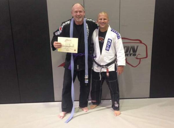 Tim Kennedy to purple belt in Brazilian Jiu-Jitsu