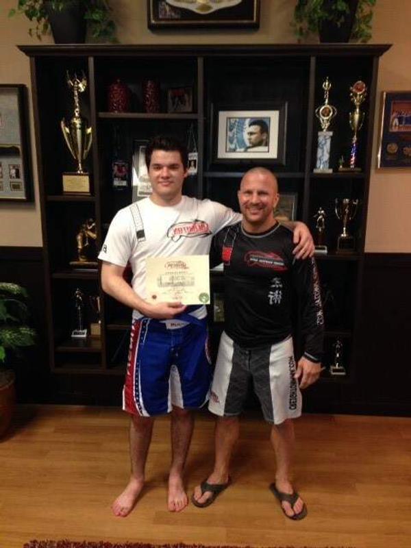 Victor Lopez moves to BLUE Belt!!!