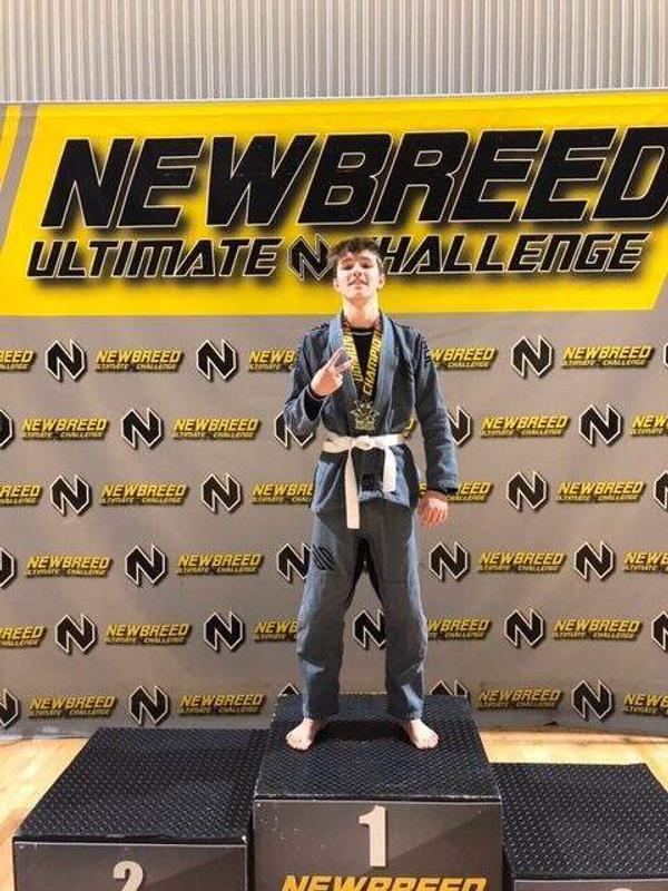 Wilson Clark takes GOLD at Newbreed