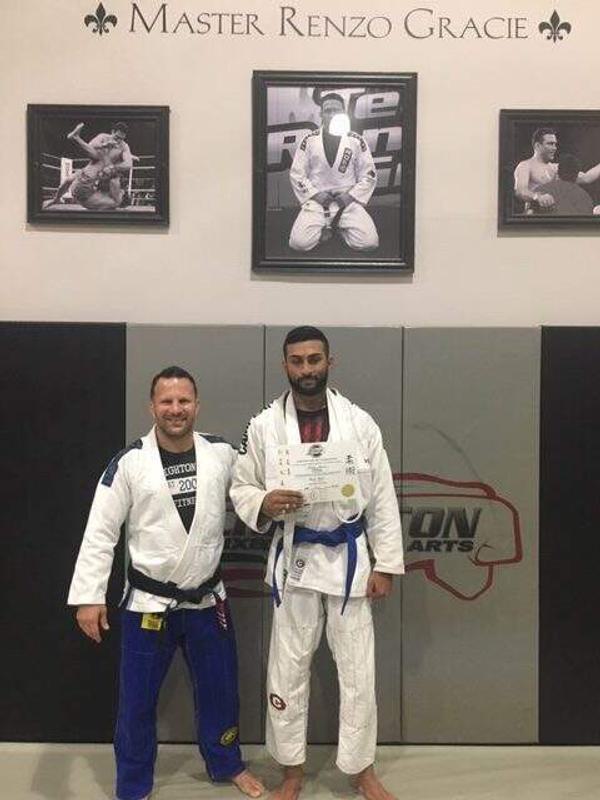Zaki Khan moves to Blue Belt in BJJ!