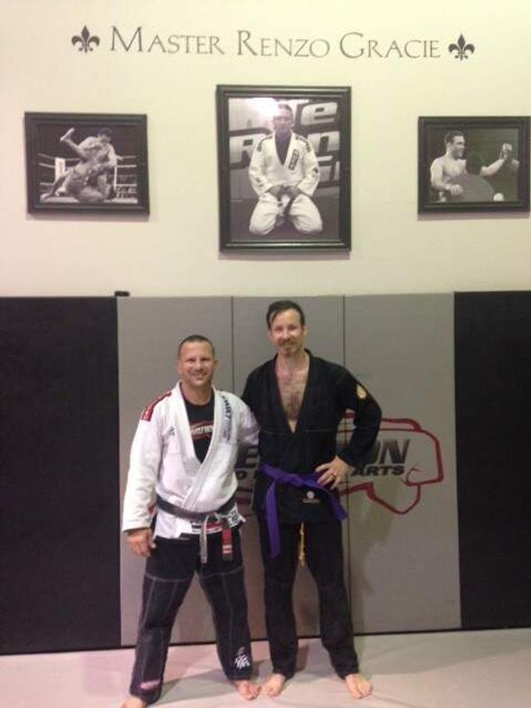 "Portland" earns PURPLE belt in BJJ